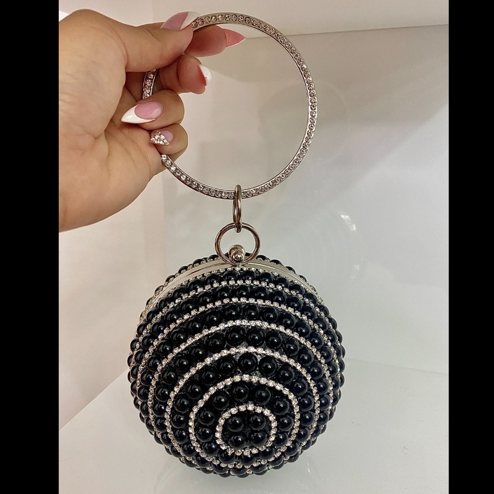 Badgley Mischka Beaded Ball Bag (EXCLUSIVE)
